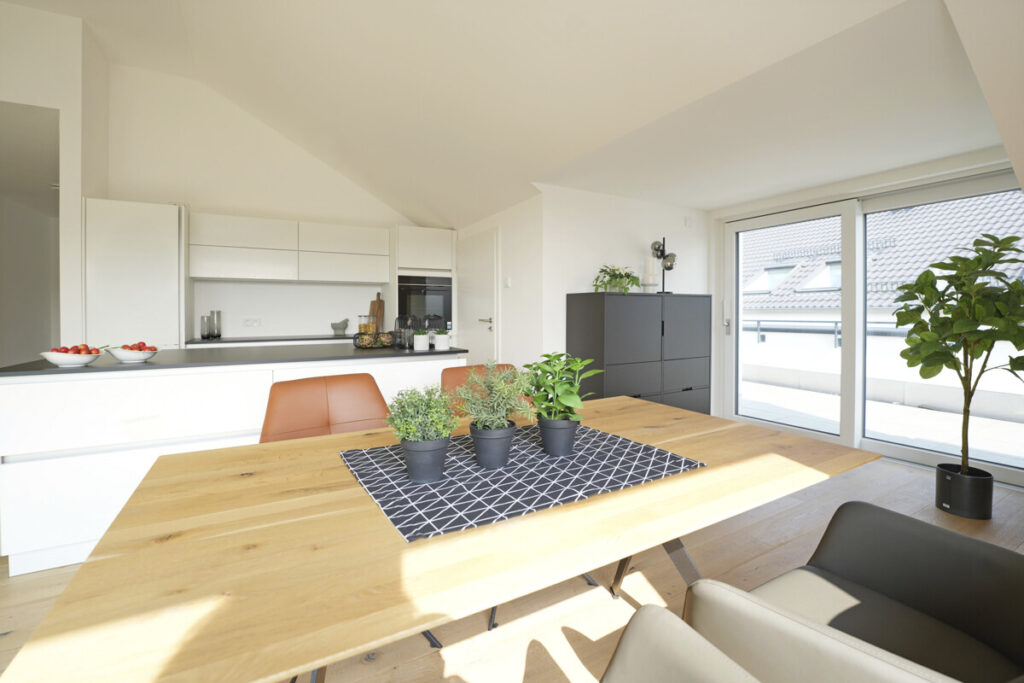 Exklusiv ausgestattete Penthouse-Wohnung mit traumhafter Dachterrasse
