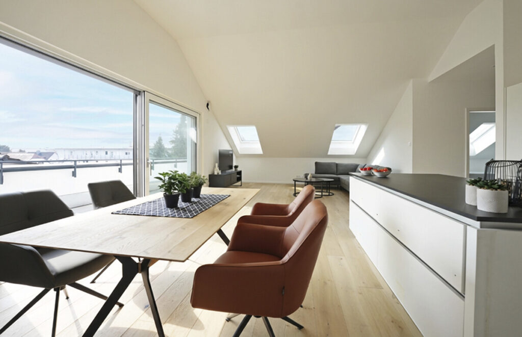 Exklusiv ausgestattete Penthouse-Wohnung mit traumhafter Dachterrasse