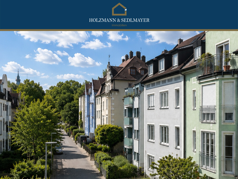 Altstadt und Isar vor der Haustür:
4,5-Zimmer-Altbau-Wohnung im Landshuter Zentrum