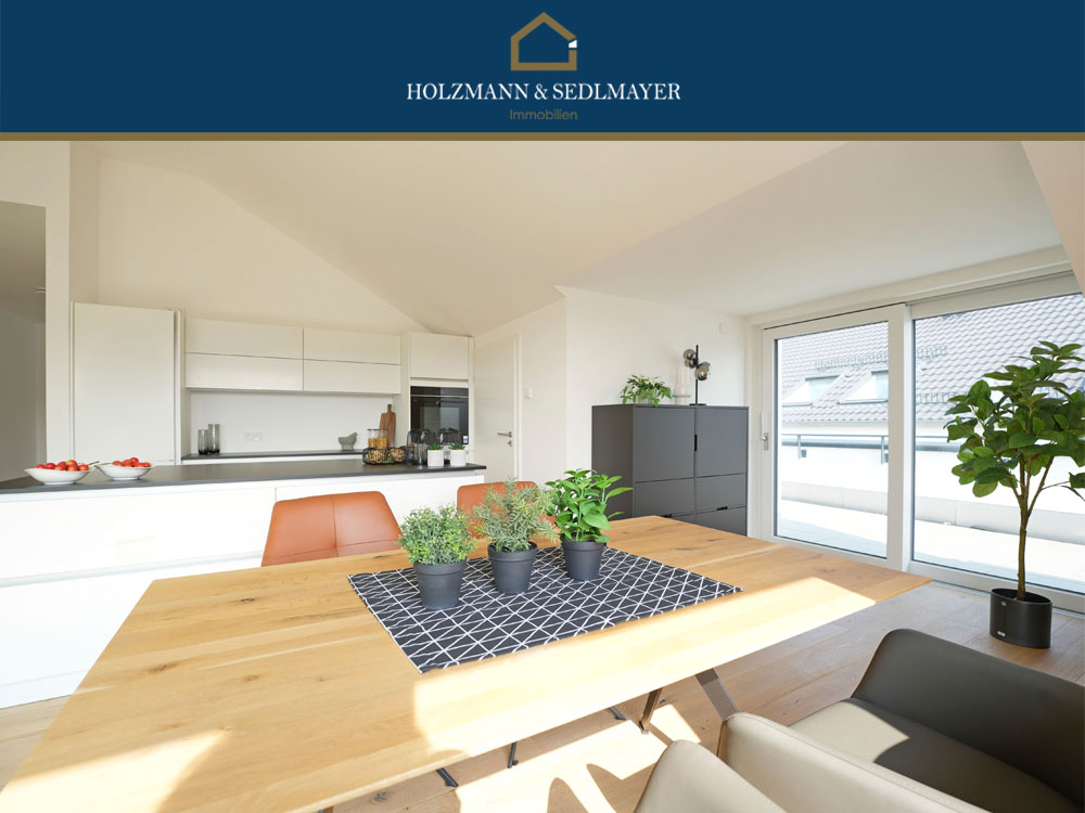 Exklusiv ausgestattete Penthouse-Wohnung mit traumhafter Dachterrasse